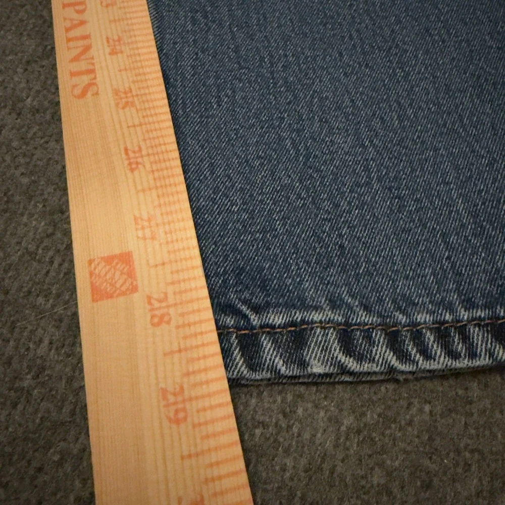 Levis 505 Regular Fit Straight Leg Mens Blue Denim Jeans 38x30‎ Medium Wash